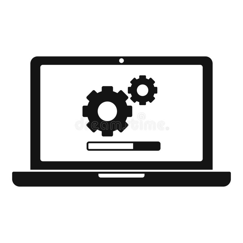 laptop-software-update-icon-simple-style-illustration-vector-web-design-isolated-white-background-161580444